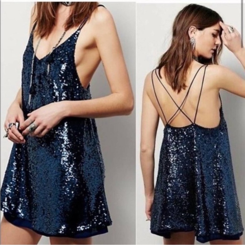 Free People Sequin Dress